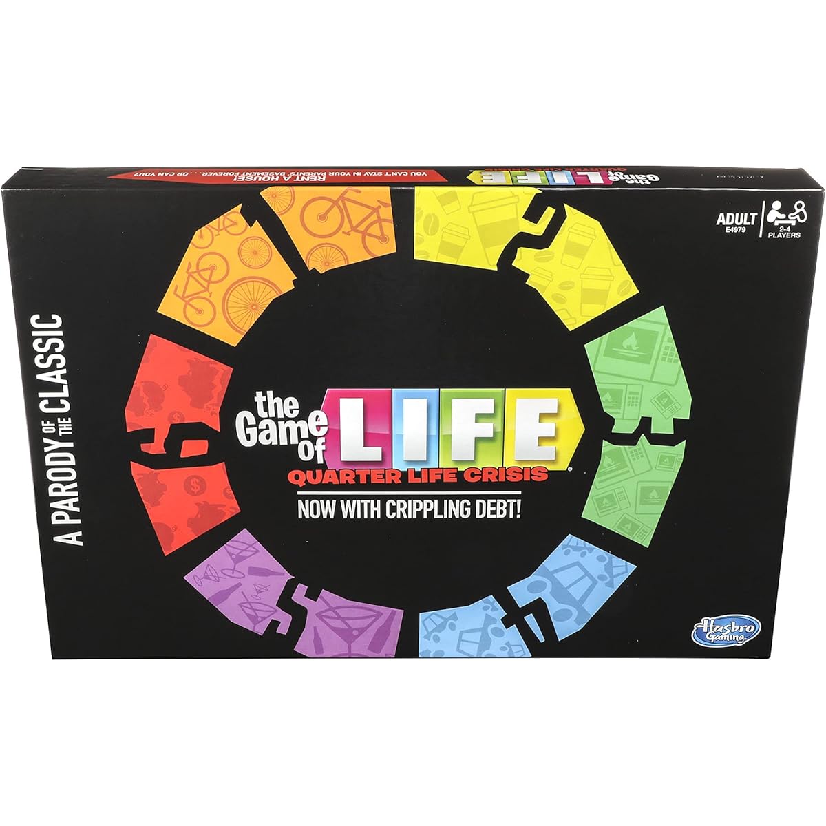 Game of Life: Quarter Life Crisis Board Game Parody Adult Party Game