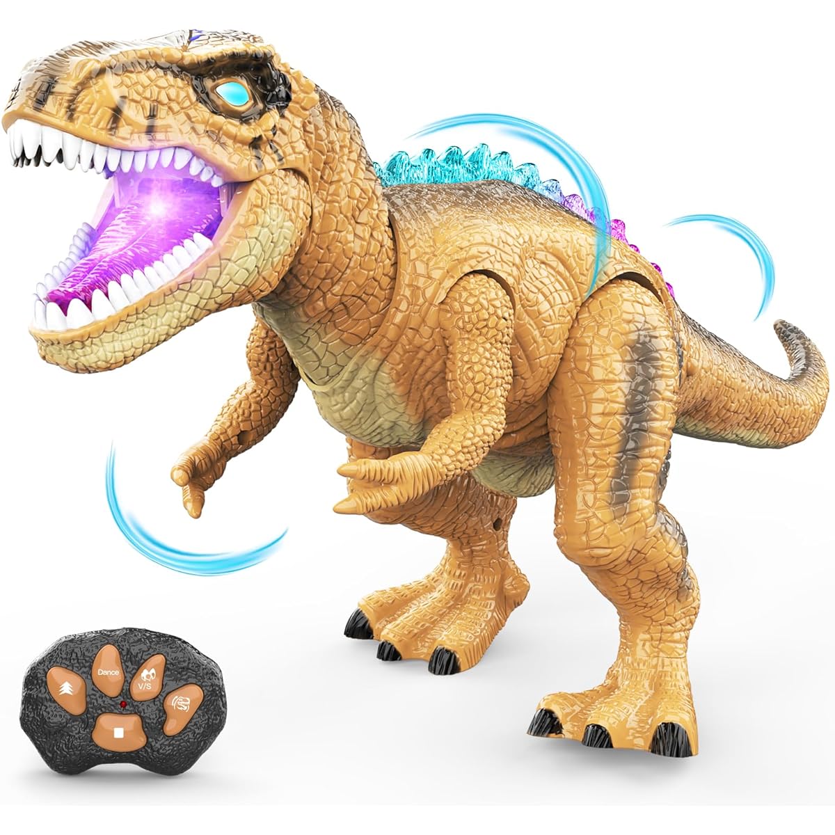 Children's dinosaur (orange brown)