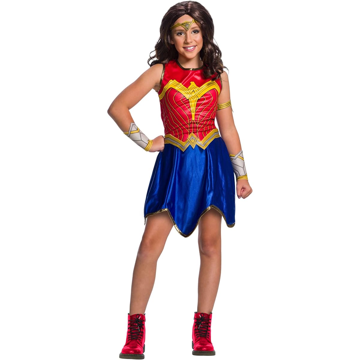 Girls Wonder Woman 1984 Movie Kids Halloween Costume