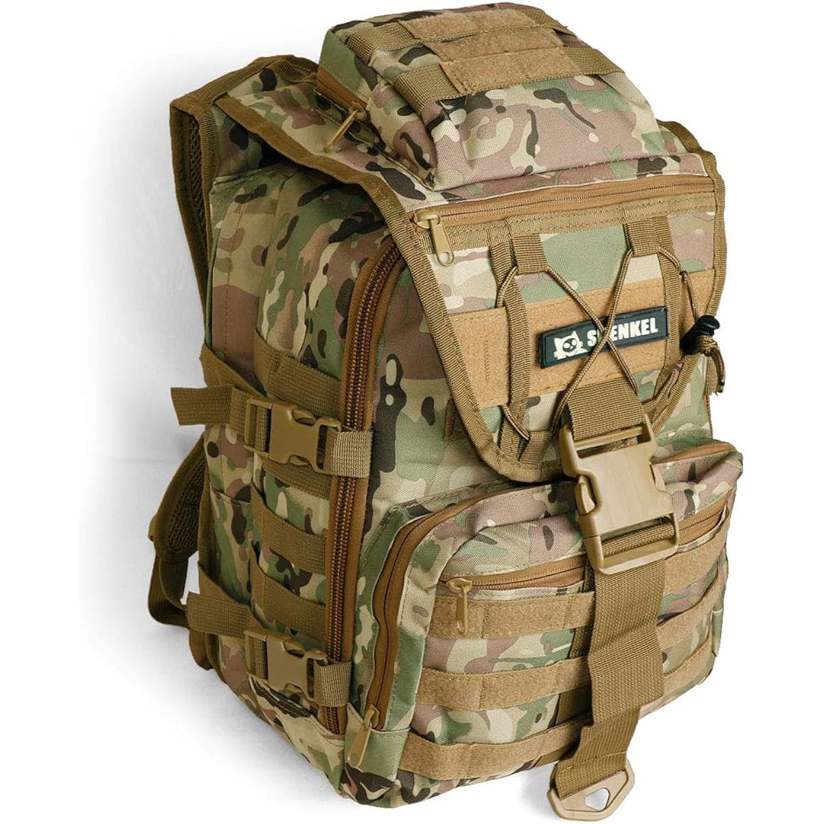 SHENKEL Medium Backpack One Day Assault Multifunctional Backpack var.8 Multicam bag-008mc