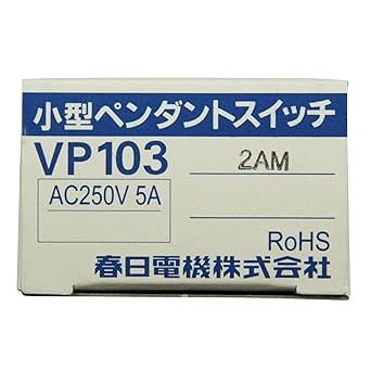 Kasuga Electric Small Pendant Switch VP1032AM