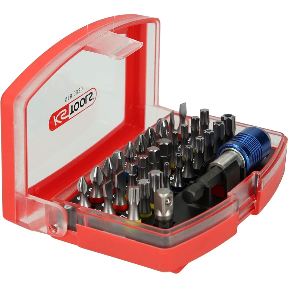 KS Tools 1/4" TORSION Power Bit Box 71 Pieces 918.3070