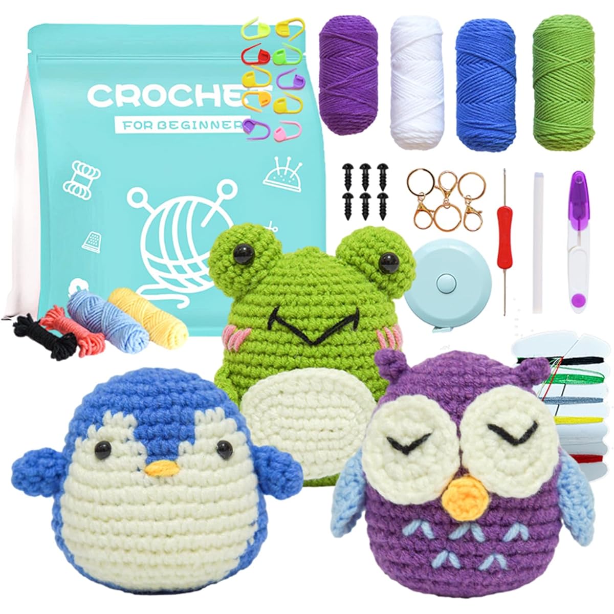 TFitsjoy Crochet Kit for Beginners