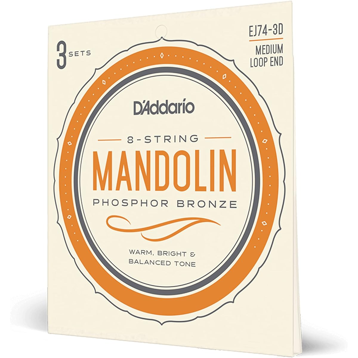 D'Addario Mandolin Strings EJ-74 x 10 Set [Domestic Genuine Product]