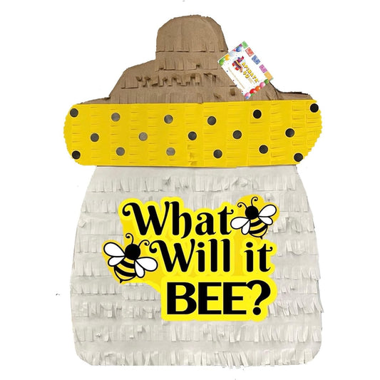apinata4u Bumblebee Baby Bottle Gender Reveal Pinata