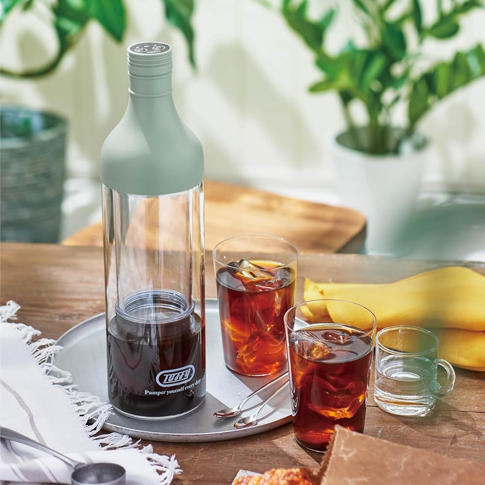 [Toffy] Electric Cold Brew Bottle K-CM11 (Pure White) Minimum 15 minutes Cold Brew Coffee Rechargeable 400mL Green Tea/Black Tea/Fruit Tea/Herbal Tea K-CM11-PW