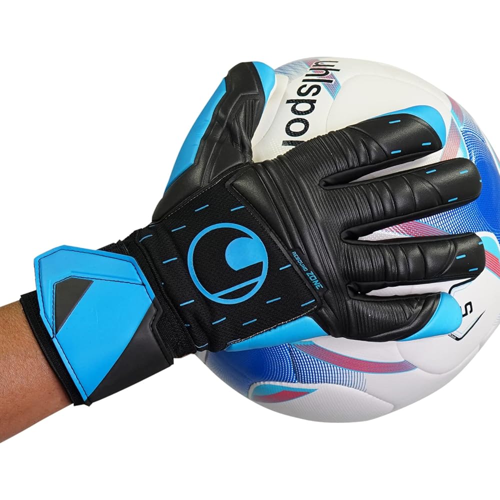 uhlsport Match Soccer GK Keeper Gloves Soft Half Negative Pro Comp