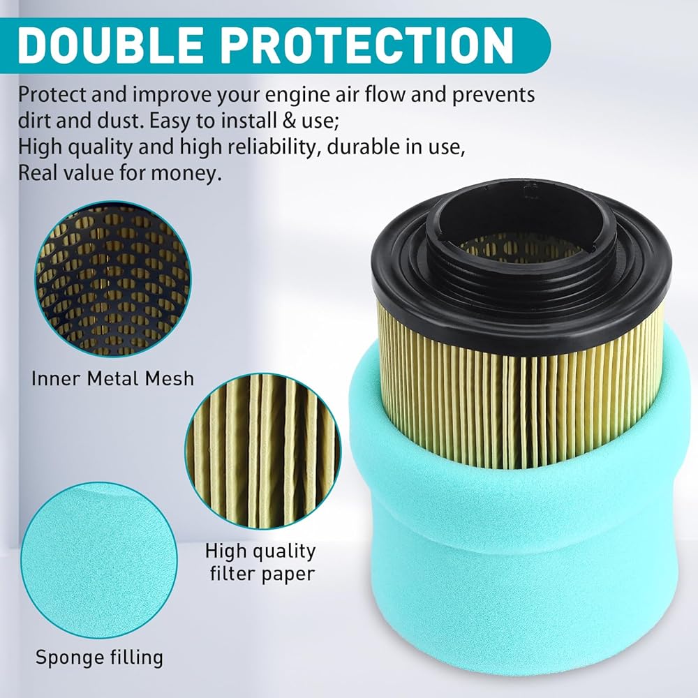 Air Filter Cleaner 707800371 Can-Am ATV Outlander Renegade 1000 1000R 850 800R 650 570 500 2012-2018 Replacement