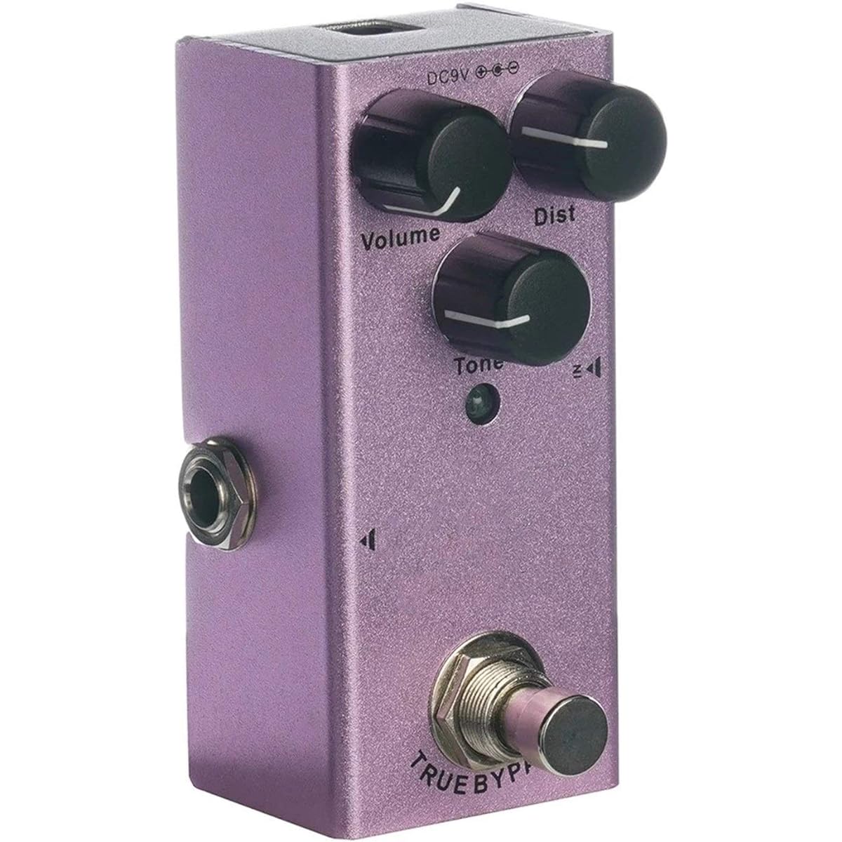 Guitar Effect Pedal Portable Distortion Effect Pedal Mini Single Distortion Guitar Effect for Electric Guitar
