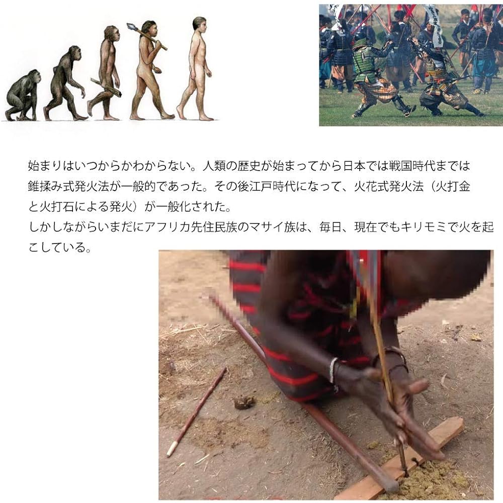 Kirimomi Set, Noyado no Takumi, Fire-cutting pestle, Fire-cutting board, Empty wood, Shinotake, Ancient fire-ignition method, Friction-type fire-ignition method, Fire starter, Bonfire, Bushcraft cpt-m001