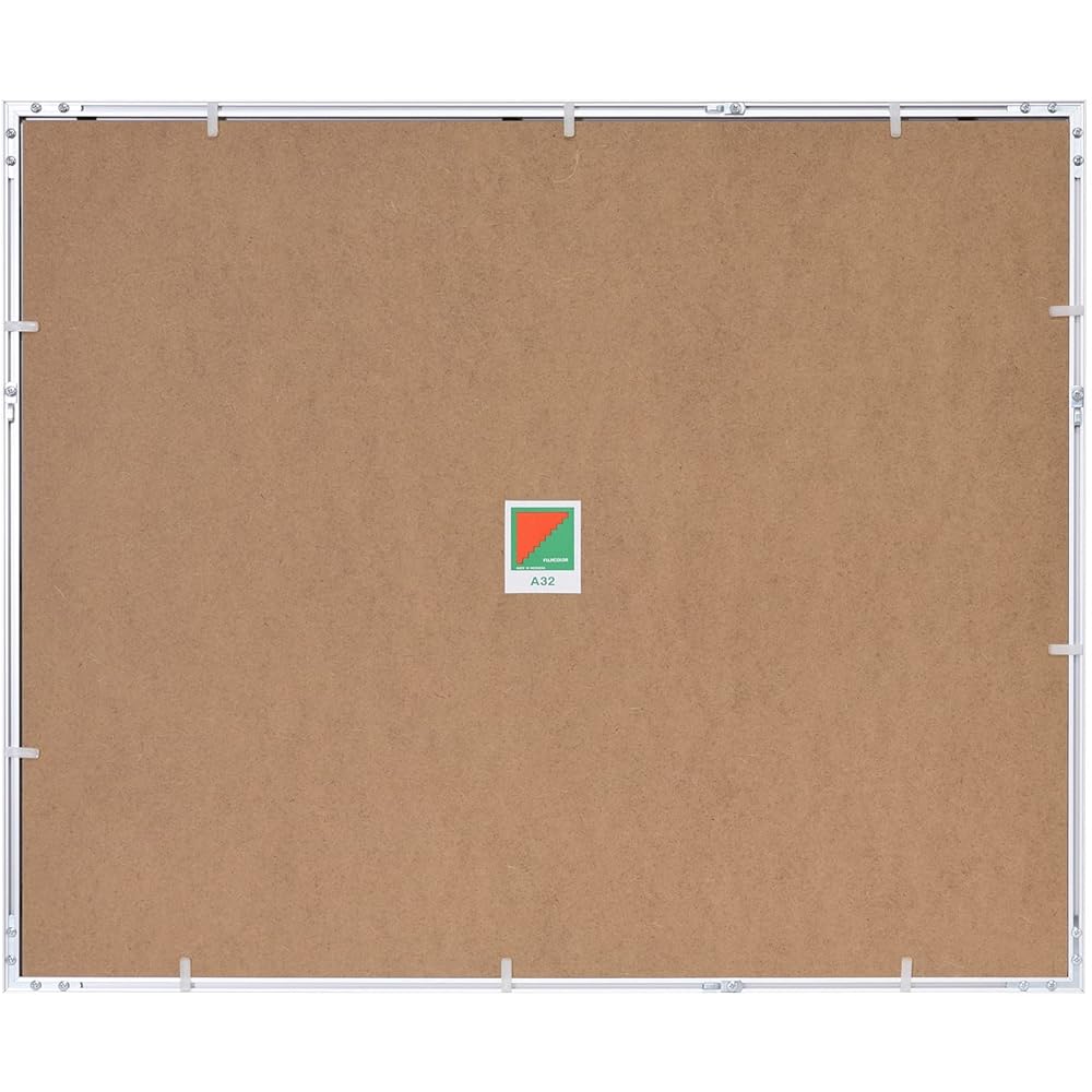 FUJICOLOR Aluminum Picture Frame A32 Full Paper Silver 306679
