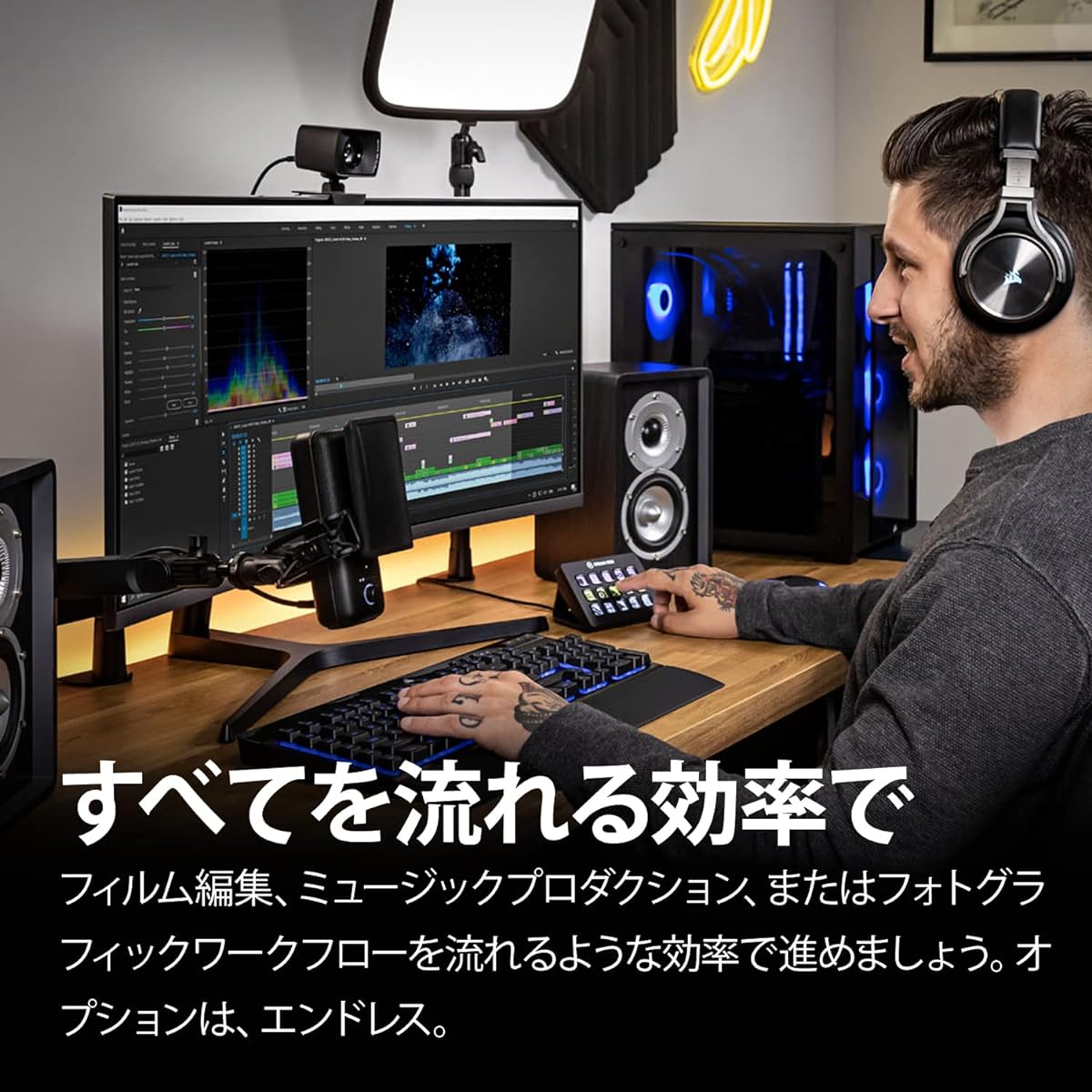 [ Exclusive] Elgato Stream Deck MK.2 Elgato Stream Deck MK.2 [15 Key Layout] Controller for Live Content Creation Device for Streamers OBS/Twitch/YouTube Cooperation Compatible with Mac/PC