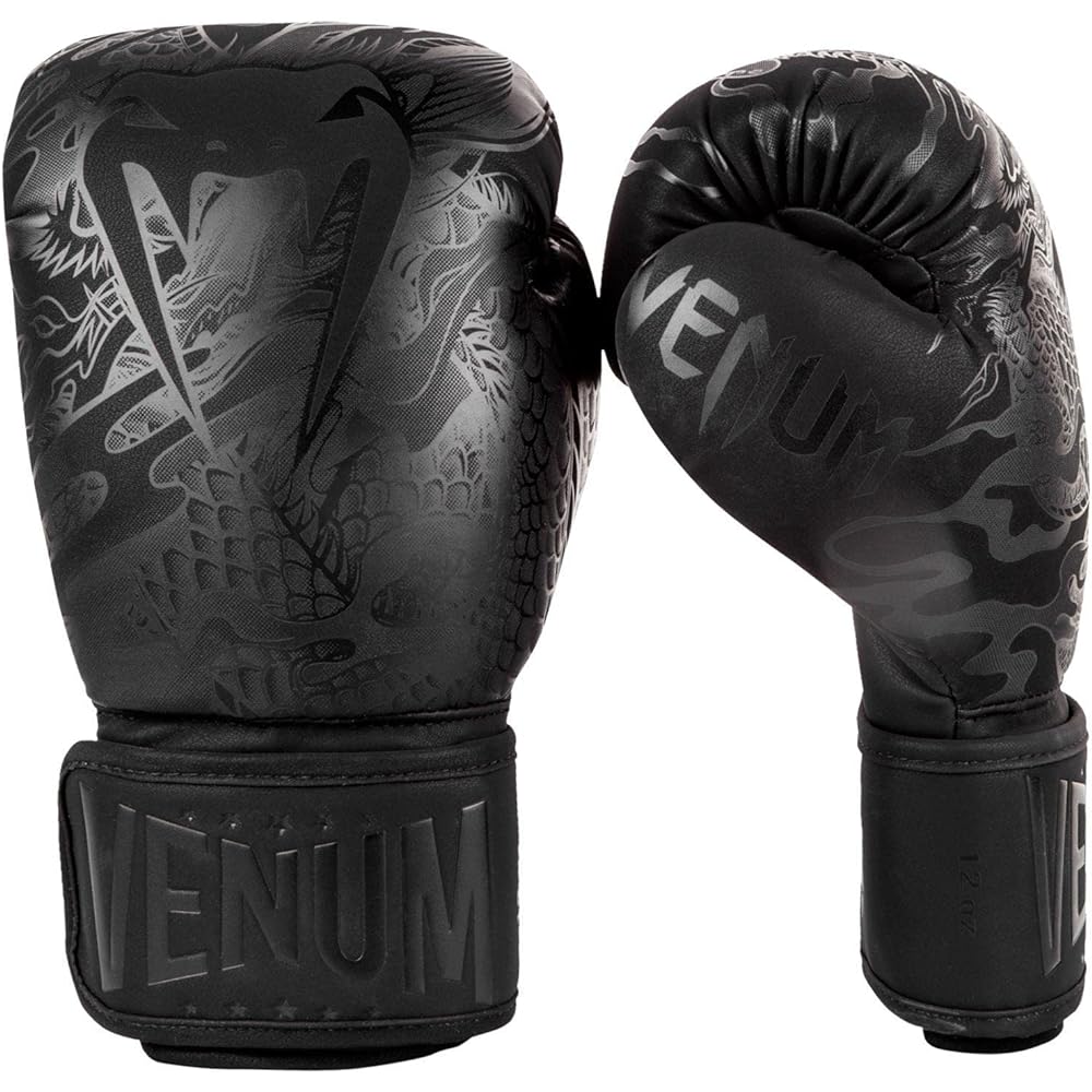 VENUM Boxing Gloves Dragon's Flight Dragon's Flight (Black/Black)