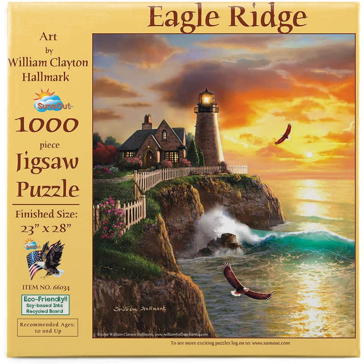SunsOut Eagle Ridge 1000 Piece Jigsaw Puzzle