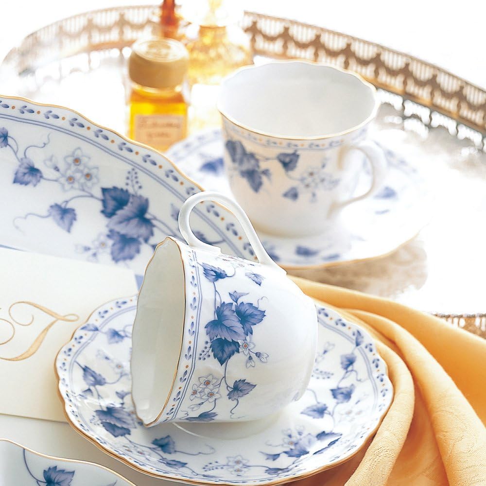 NARUMI Cup Saucer Set Solaria Coffee 5 Customers 200cc 8128-21286P