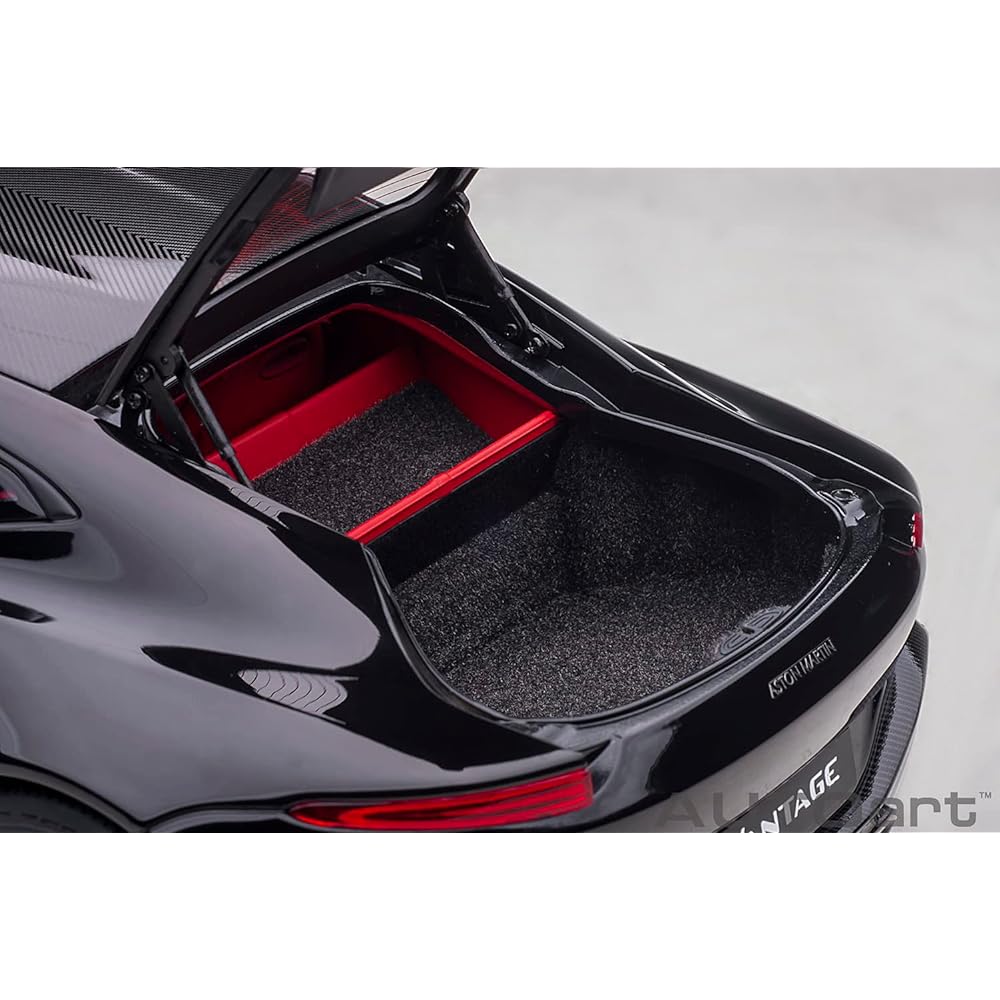 AUTOart 1/18 Aston Martin Vantage 2019 Black/Carbon Black Roof Finished Product 70275