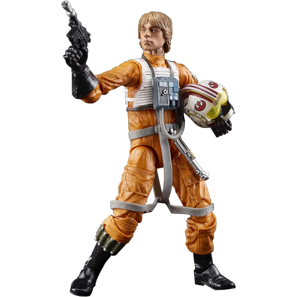 Star Wars Black Series 6-inch figure Luke Skywalker X-wing pilot total length approx. 15cm painted movable figure