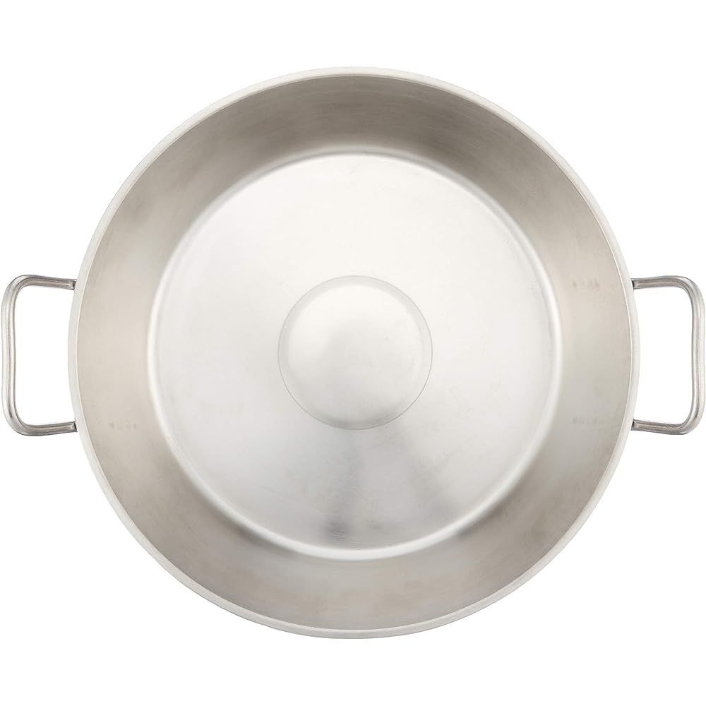 Endo Shoji Commercial Power Denji Fried Pot 33cm IH Compatible SUS444 Made in Japan AAG3802