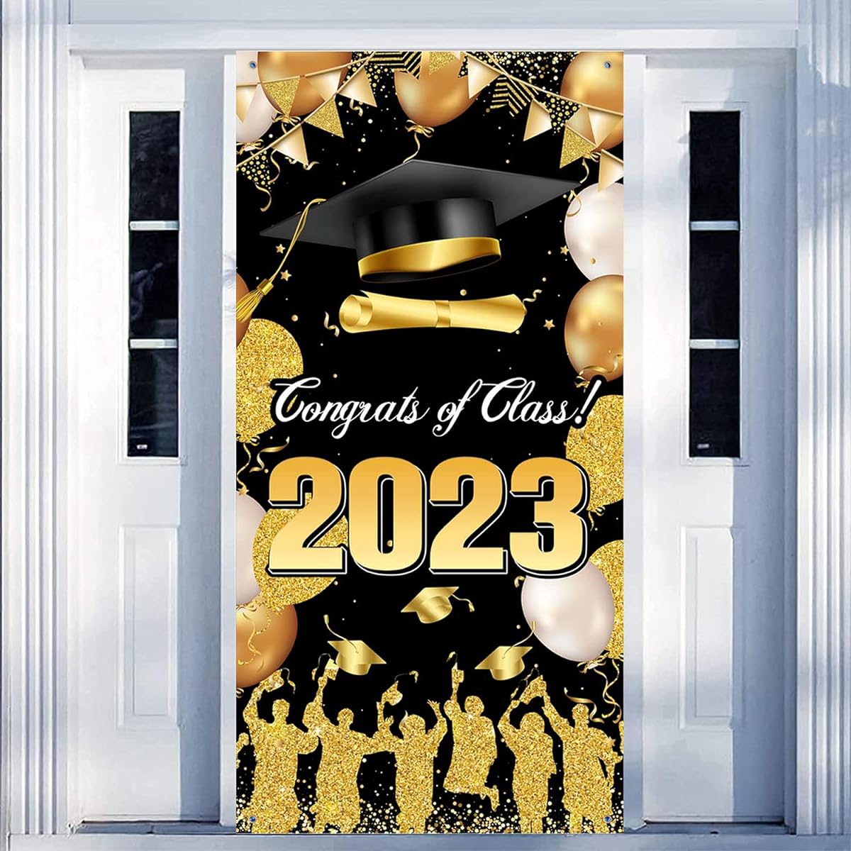 Congrats of Class 2023 Door Cover (Gold)