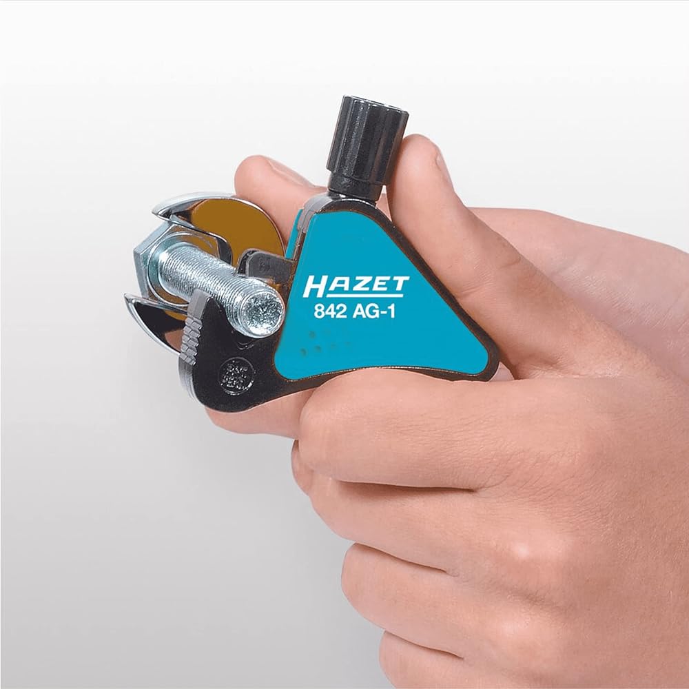 HAZET Thread Cutting Die Repairing Right-handed and Left-handed Male Threads 4-13mm 19 x 2.5 x 11.7 cm [Regular Japanese Import Product] 842AG-1