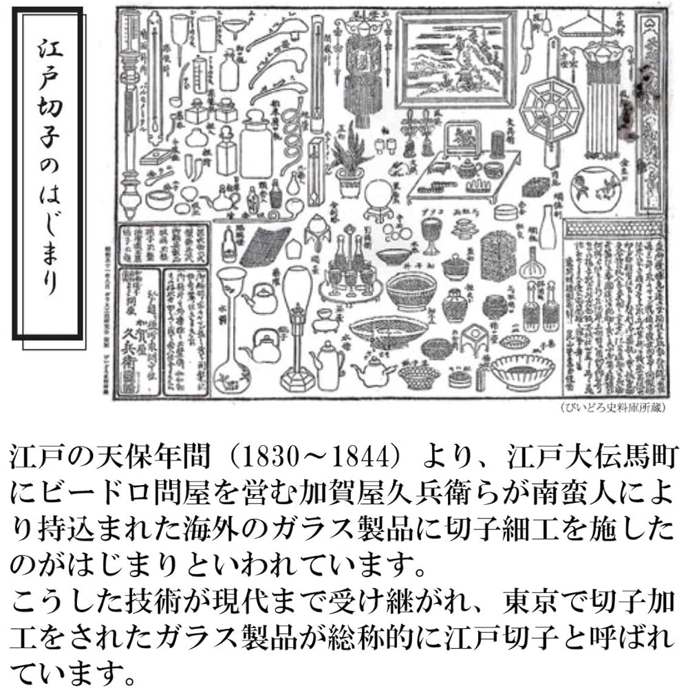 Sumida Edo Kirikokan Glass Stylish: KW-2BK Hirota Glass Craft Made by Sarazo Kawai Old Glass (Medium) 11-sided Black 160ml φ7.5xH8.1cm (231660)