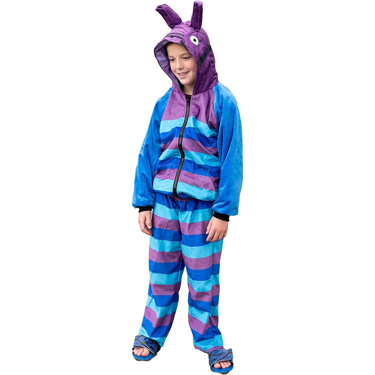 ComfyCamper Party Llama Costume Sweatshirt Hoodie and Pants