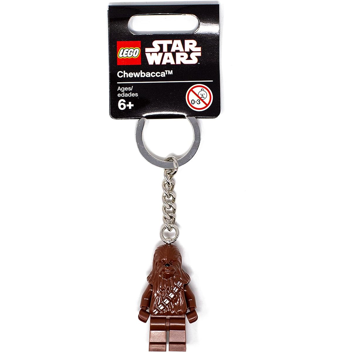 Lego Star Wars Chewbacca Figure Keychain