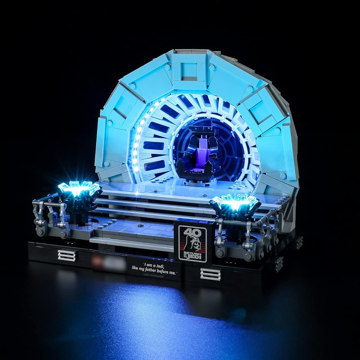 Lightailing Light Lego-75352 Emperor's Throne LED Lighting Kit for Diorama Compatible with Lego Building Blocks Models Model Set Not Included