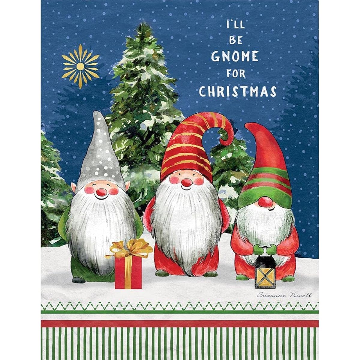 Lang Gnome Christmas Card in Christmas Box (1004885)