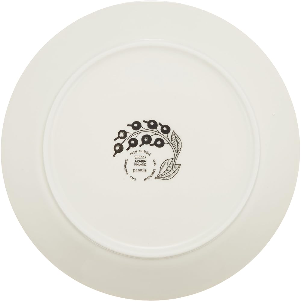 Arabia Paratissi Purple Plate 26cm [Parallel Import] 64-1180-008980-7