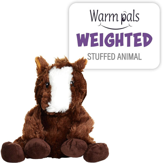 Warm Pals Microwavable Lavender Scented Plush Toy Stuffed Animal - Harry The Horse