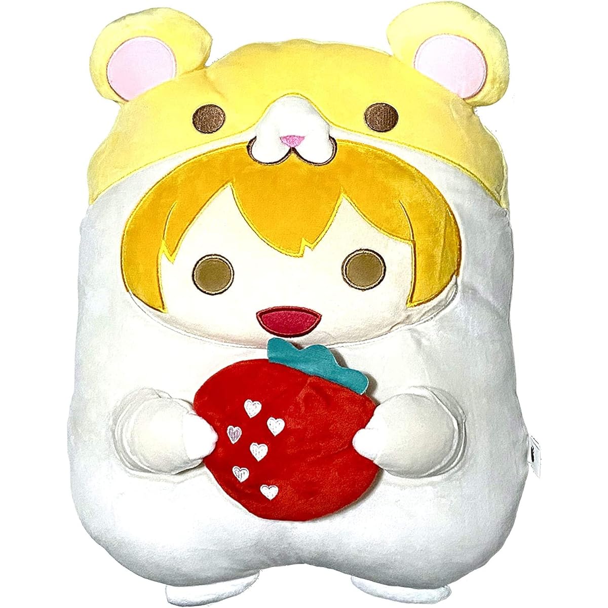 Strawberry Prince 2021 NEW YEAR Official Goods Strawberry Prince Animal Plush Cushion (Root)