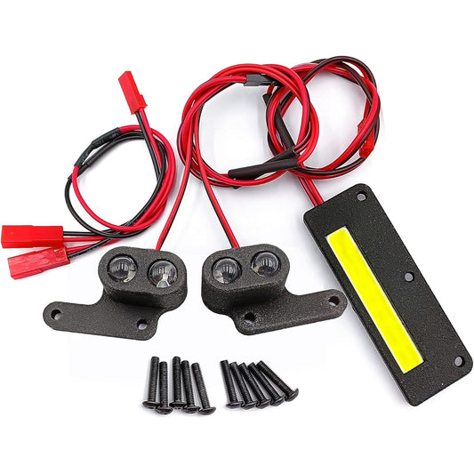 1 Set Front Rear LED Lights RC 1/10 Headlight Taillights for Traxxas Slash 2WD VXL Crawler Upgrade Parts