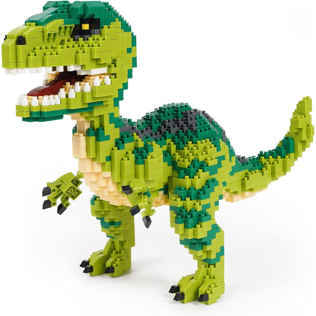 Geniteen Building Blocks Dinosaur Model Micro Mini Blocks Dinosaur Building Kit Gifts for Kids and Adults (Tyrannosaurus)