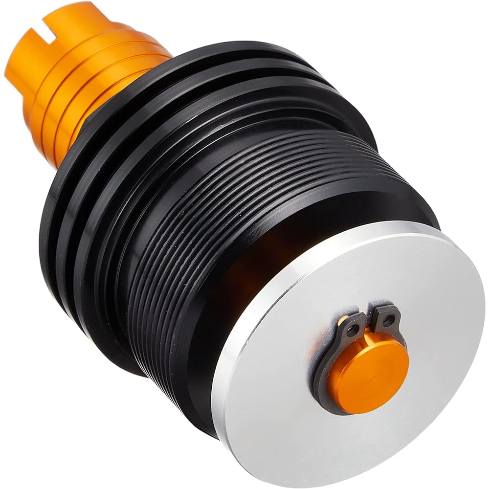 POSH Motorcycle Supplies Initial Adjuster Type 2 No Air Valve Black/Gold NINJA250 NINJA400 2018~ 135666-04