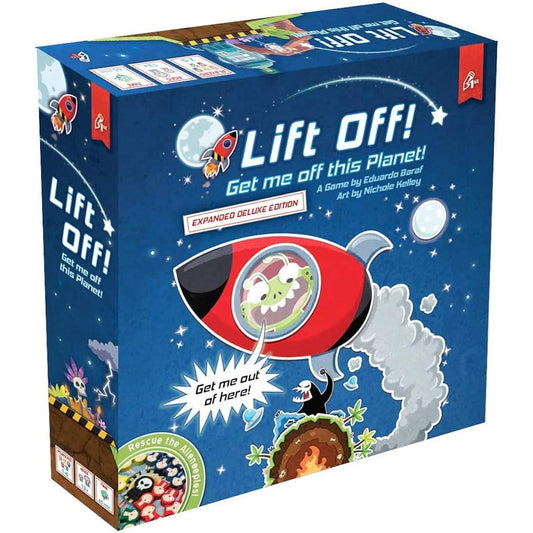 Pencil First Games44; LLC Liftoff! Get Me Off This Planet - Expansion Deluxe Ed.