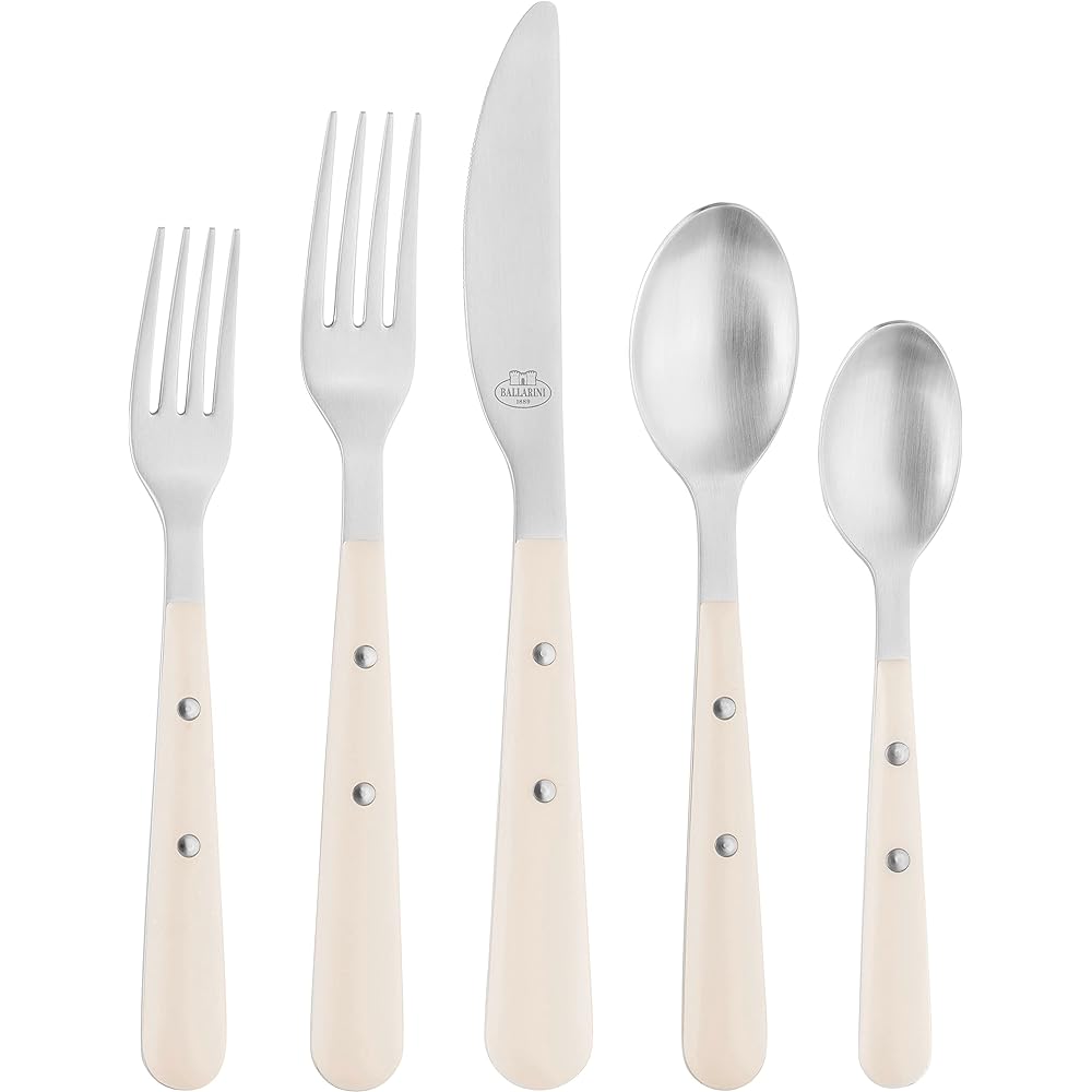Ballarini Ballarini "Avola Cutlery 20pc Set Black" Tableware Set [Authorized Japanese Product] Ballarini Flatware Avola 01220-320