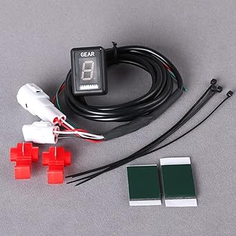 Speed Display Meter Universal GI Pro ECU Gear Indicator Speed Gear Display Indicator For Yamaha FZ8 FZ16 YZF-R1 Xjr1300 Motorcycle Accessories