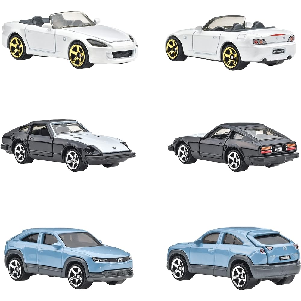 Matchbox Japan Series Assortment [12 mini cars sold in box] [3 years old and up] 986A-HFF78 1/64