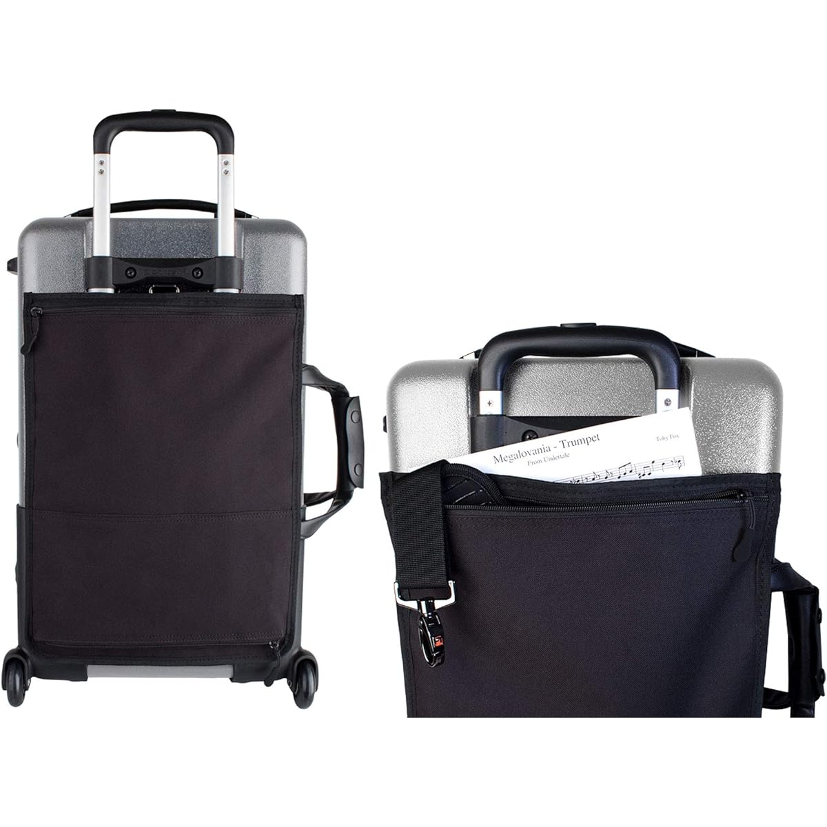 [PROTEC] Semi-hard case for trumpet with warranty 8 inches 7.37kg BLT301TSX Silver