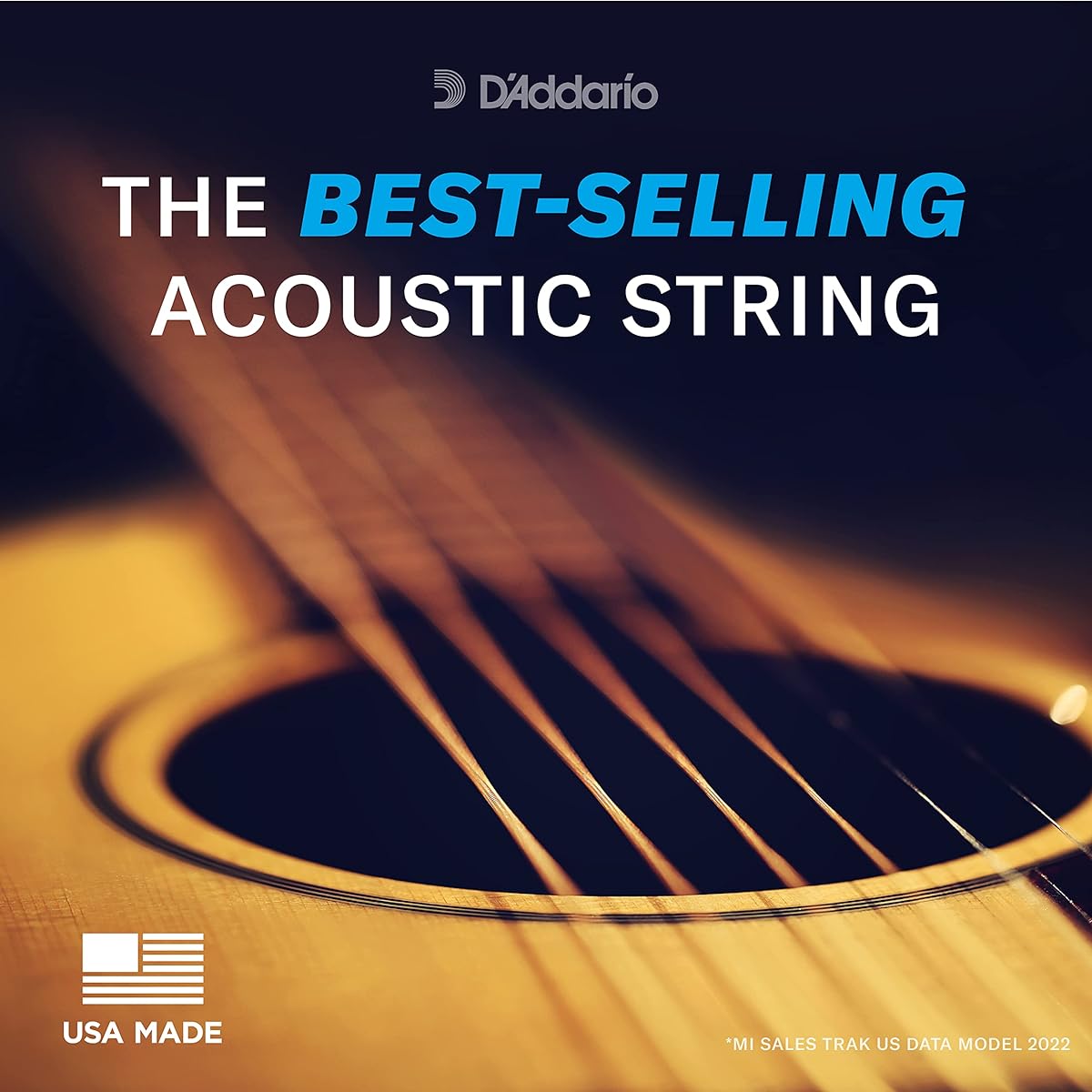 D'Addario Phosphor Bronze Custom Light Acoustic Guitar Strings .011-.052 EJ26-10P Pack of 10 [Official Japanese Product]