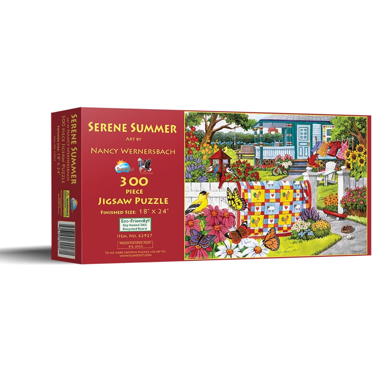 SunsOut Calm Summer 300 Piece Jigsaw Puzzle
