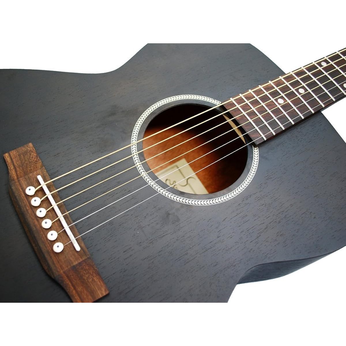 S.Yairi Acoustic Guitar Original 7 Piece Quick Start Set YF-04/BLK