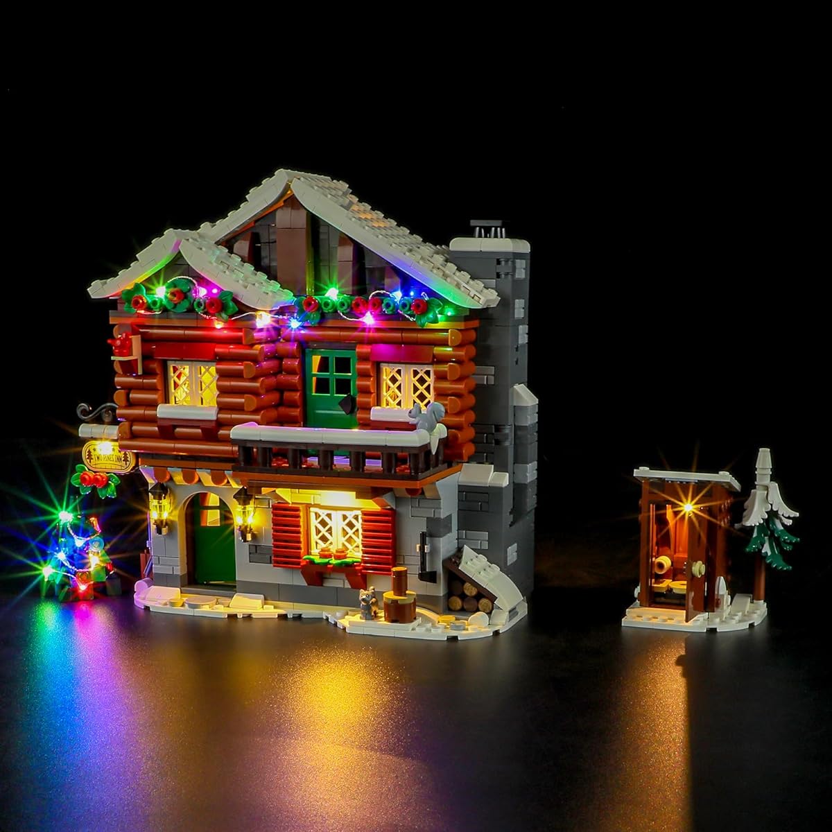 BRIKSMAX LED Lighting Kit for LEGO-10325 Alpine Lodge - Compatible with LEGO Icon Building Set - LEGO Set Not Included