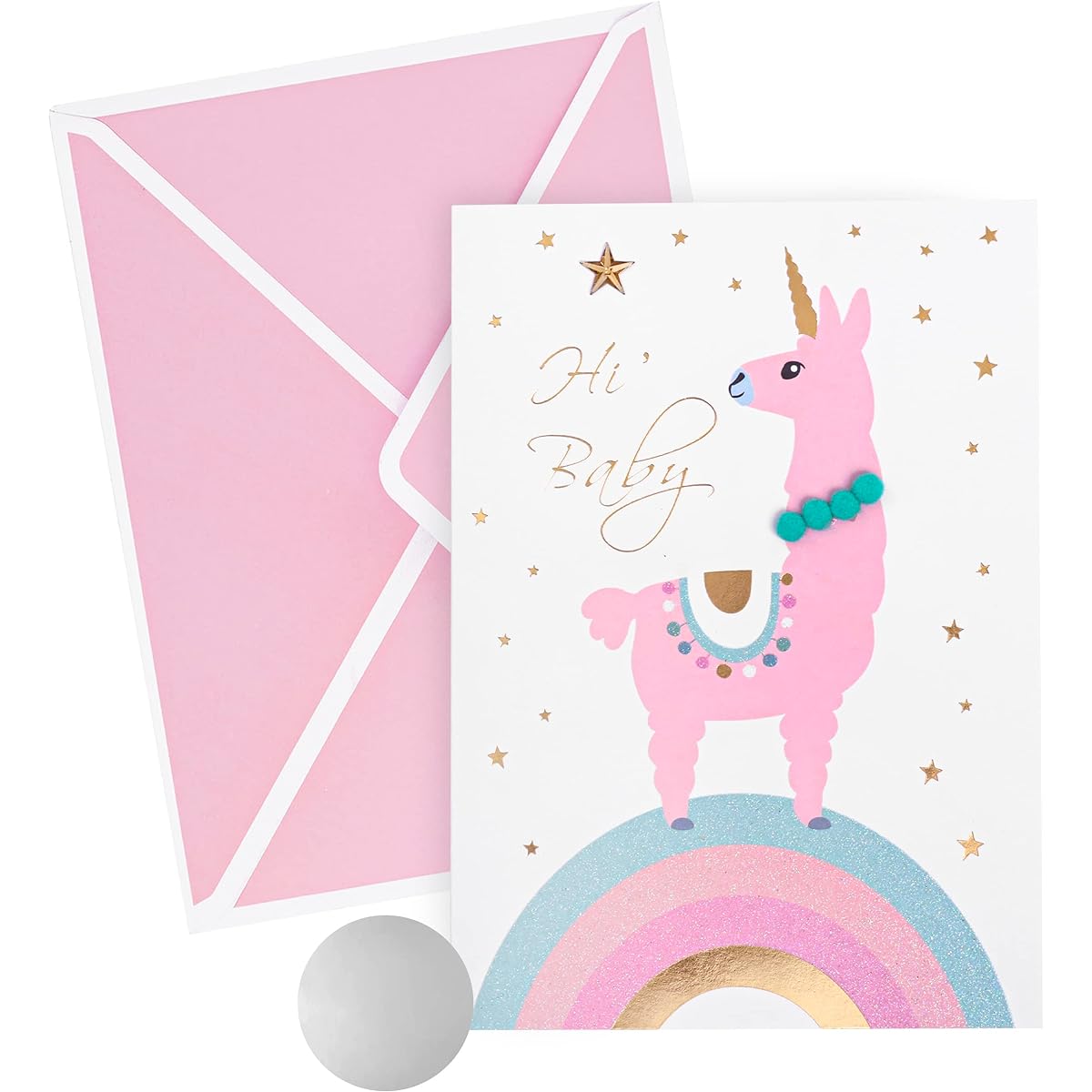 GIFTING GIGGLES Baby Congratulations Card - Welcome Baby Girl or Boy - Baby Shower Gift for New Parents or Grandparents - Congratulations 3D Pop Up Gender Neutral Card - New Adoption Greeting Card