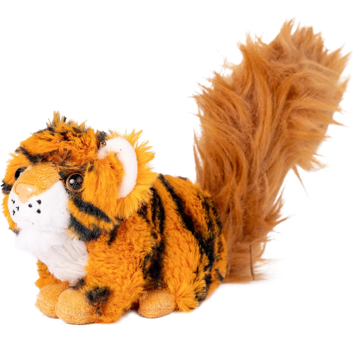 Randimals Randimini Collection Squiger - Squirrel and Tiger Floppy Plush 6.5" Soft and Cuddly Premium Quality Hybrid Animal Friend Encourages Adventure and Imagination