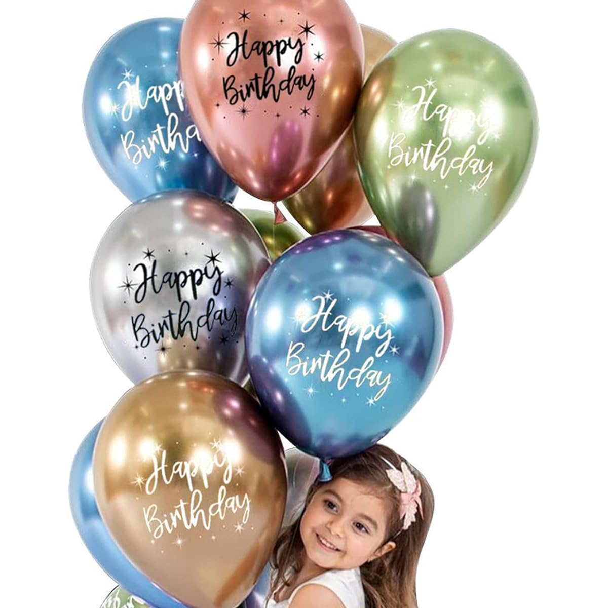 Balloon birthday decorations QQ17