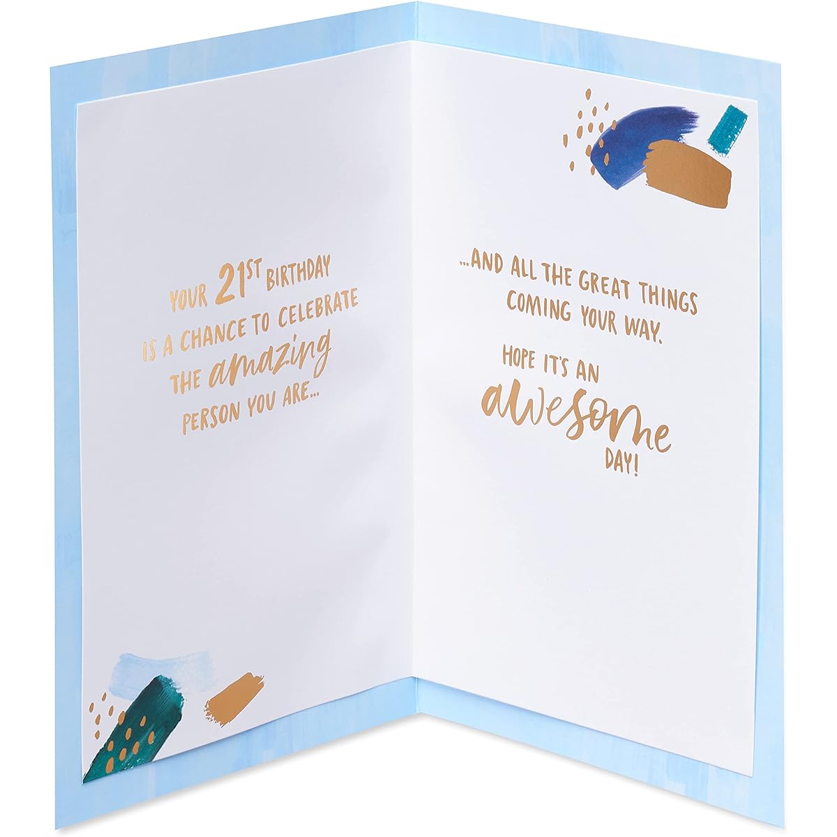 American Greetings 21st Birthday Card (The Amazing Person You Are)