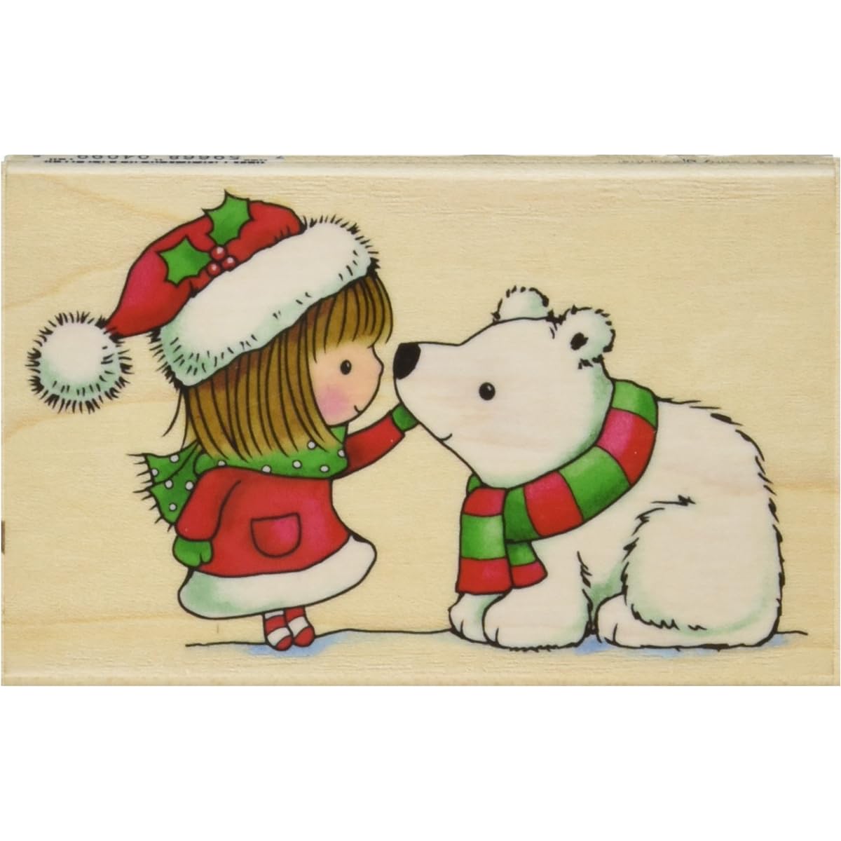 Penny Black Mounted Rubber Stamp 2.5"X4"-Snow Kiss (parallel input product)