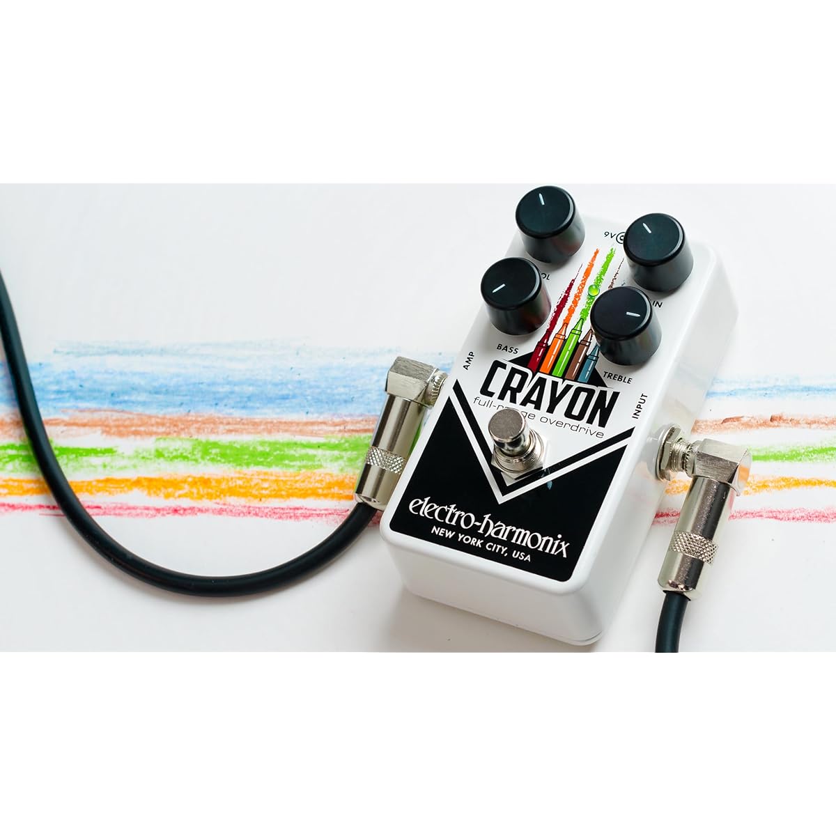 electro-harmonix Electro-Harmonix Effector Overdrive Crayon 01 Chassis Black [Domestic regular product]